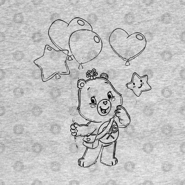 Care Bear balloon by SDWTSpodcast